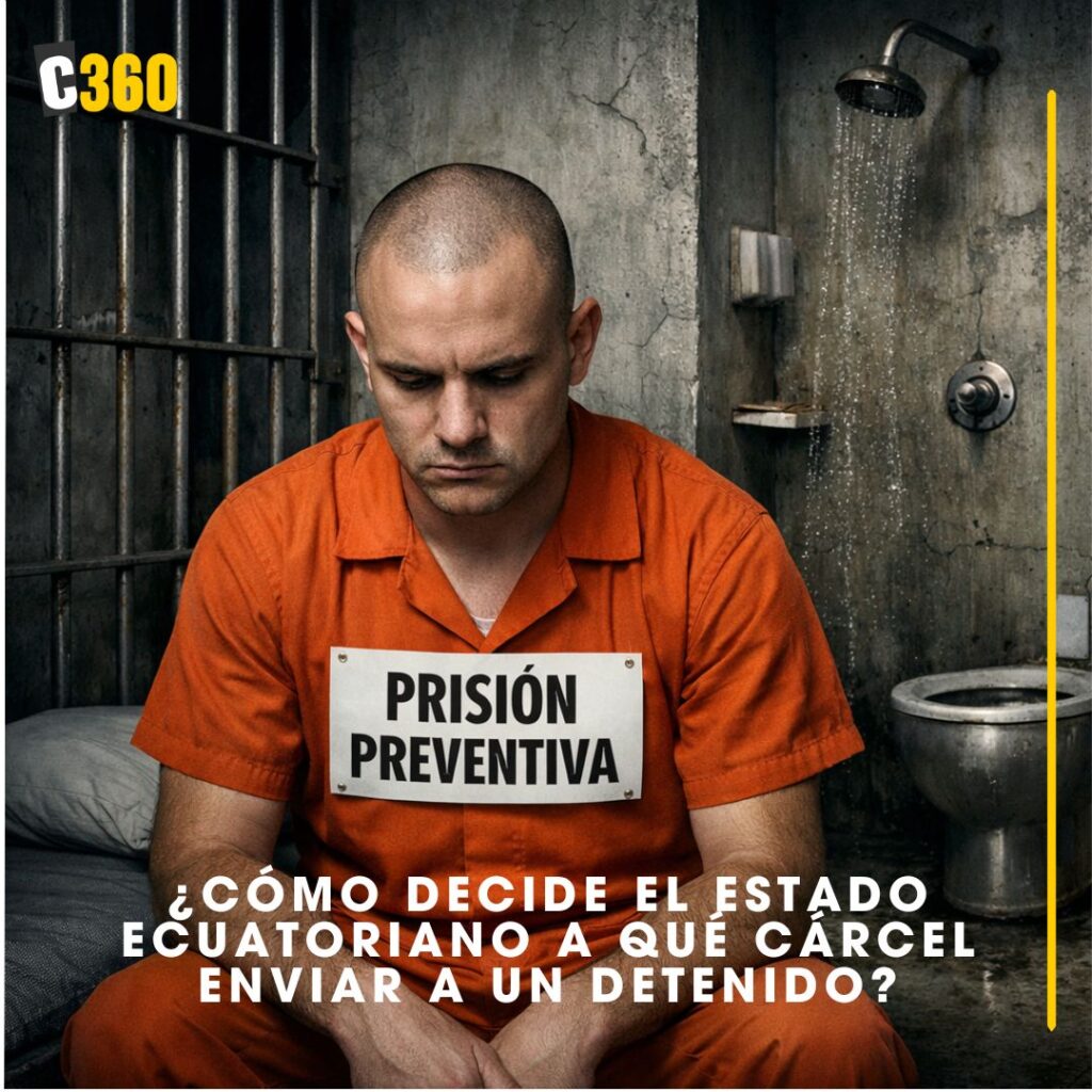 ¿Cómo decide el Estado ecuatoriano a qué cárcel enviar a un detenido?