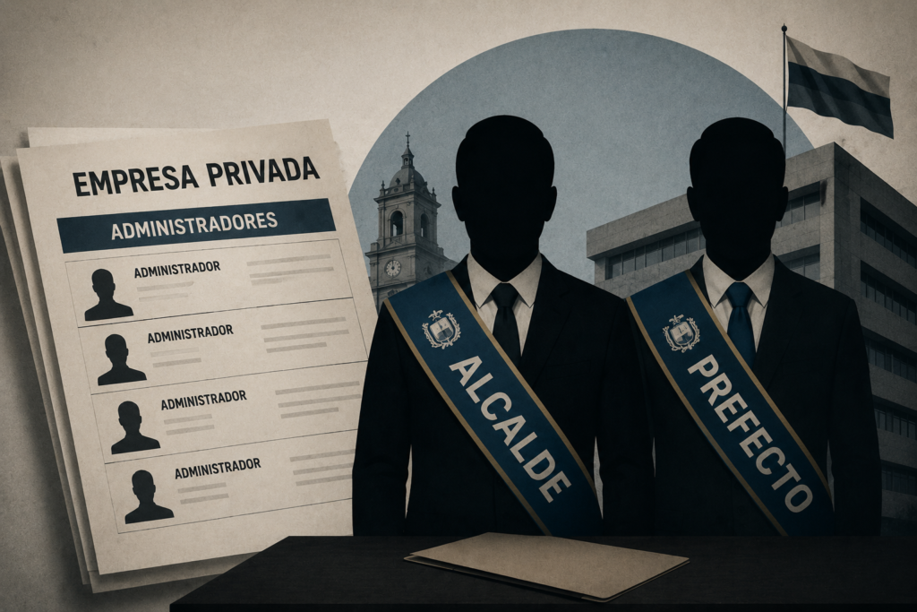 29 alcaldes y prefectos siguen al frente de empresas
